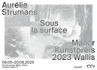 Manor Kunstpreis 2023 Wallis: Aurélie Strumans &quot;Sous la surface&quot;