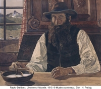 Raphy Dallèves, L homme à l écuelle, 1910, Walliser Kunstmuseum, Sitten