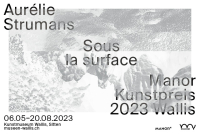 Manor Kunstpreis 2023 Wallis: Aurélie Strumans &quot;Sous la surface&quot;